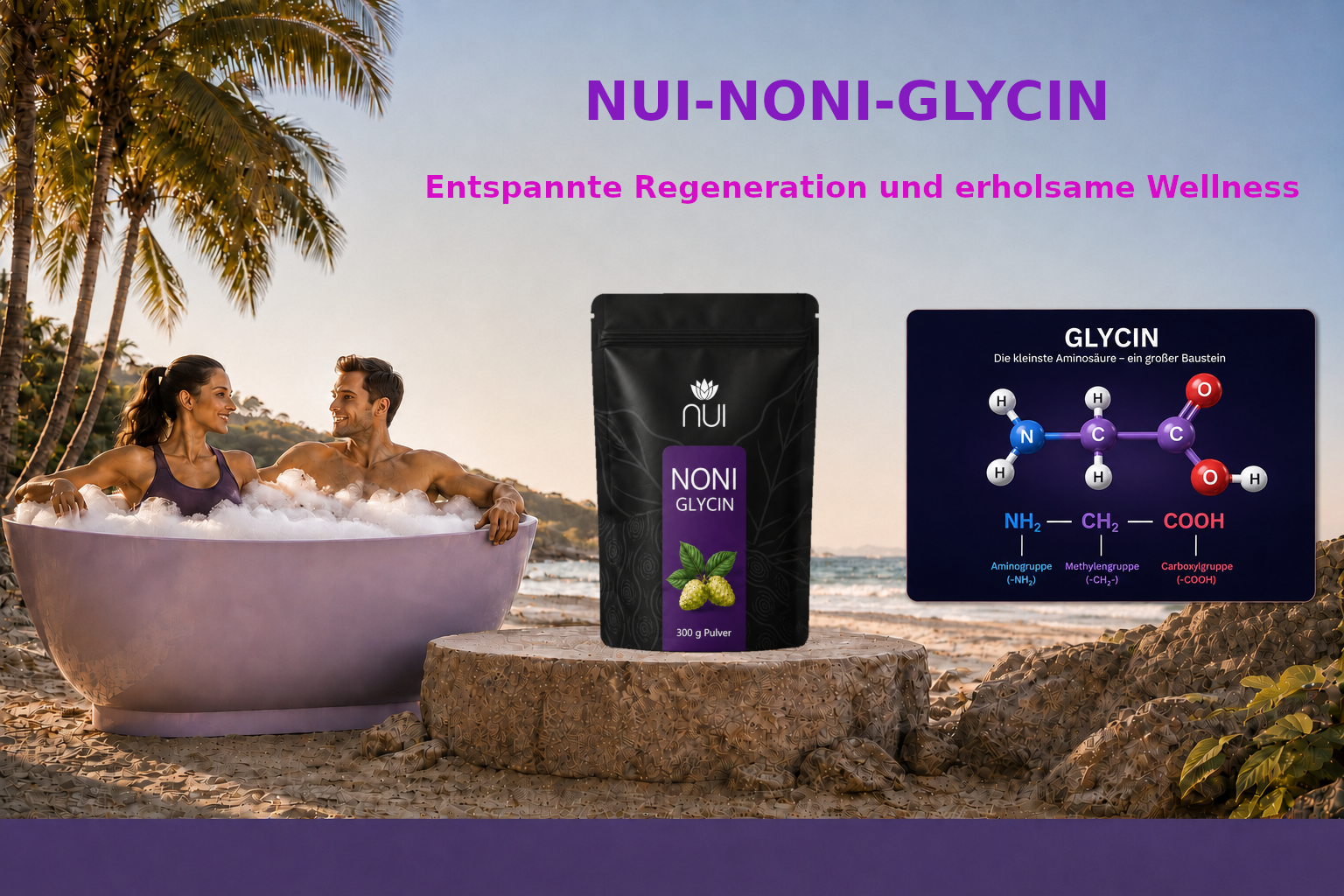 NUI-NONI-GLYCIN-Strand-pur